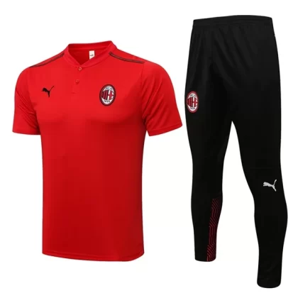 AC Milan Trainings Poloshirt Anzüge Anzüge 2022-23 – Rot