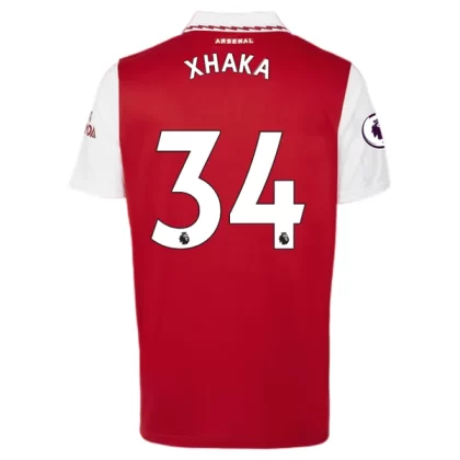 Arsenal Fußballtrikots 2022-23 Granit Xhaka 34 Heimtrikot