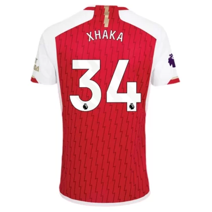 Arsenal Fußballtrikots 2023-24 Granit Xhaka 34 Heimtrikot