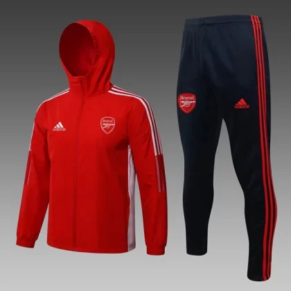 Arsenal Trainingsanzüge Windrunner 2022-23 – Rot