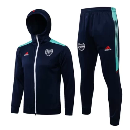 Arsenal Trainingsjackenanzüge 2022-23 – Blau