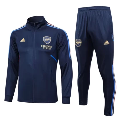 Arsenal Trainingsjackenanzüge 2023-24 – Blau