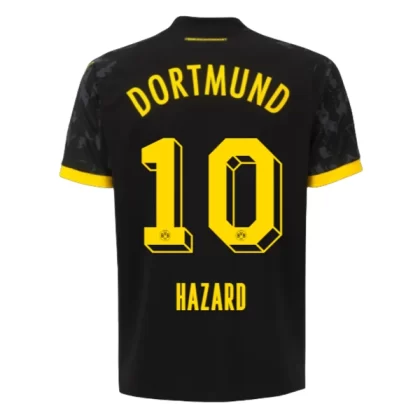 BVB Borussia Dortmund Fußballtrikots 2023-24 Eden Hazard 10 Auswärtstrikot