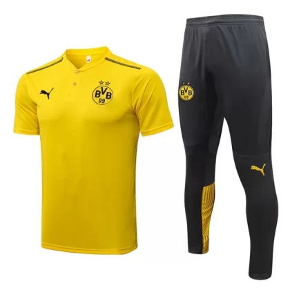 BVB Borussia Dortmund Trainings Poloshirt Anzüge Anzüge 2022-23 – Gelb