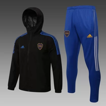 Boca Juniors Trainingsanzüge Windrunner 2022-23 – Schwarz