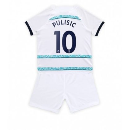 Chelsea Christian Pulisic 10 Auswärtstrikot Kit Kinder 2022-23