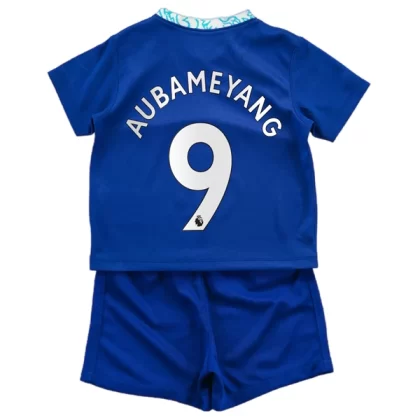 Chelsea Trikotsatz Kinder 2022-23 Aubameyang 9 Heimtrikot