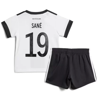 Deutschland Leroy Sané 19 Heimtrikot Trikotsatz Kinder 2022