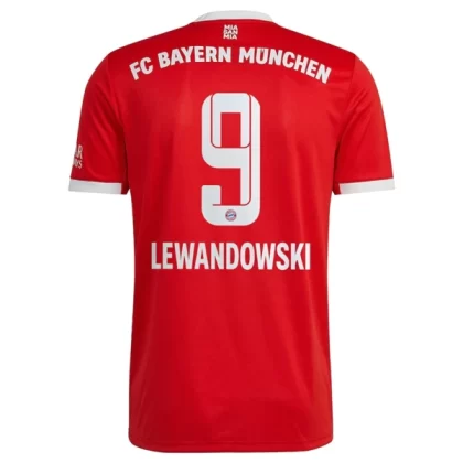 FC Bayern München Fußballtrikots 2022-23 Robert Lewandowski 9 Heimtrikot