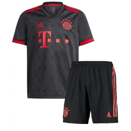 FC Bayern Munich 3. trikot Kit Kinder 2022-23