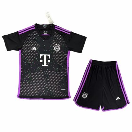 FC Bayern Munich Auswärtstrikot Kit Kinder 2023 2024