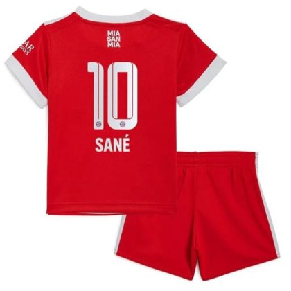 FC Bayern Munich Leroy Sané 10 Heimtrikot Kit Kinder 2022-23