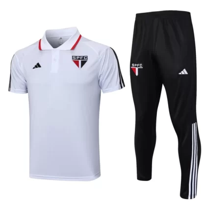 FC São Paulo Trainings Poloshirt Anzüge Anzüge 2023-24 – Weiß