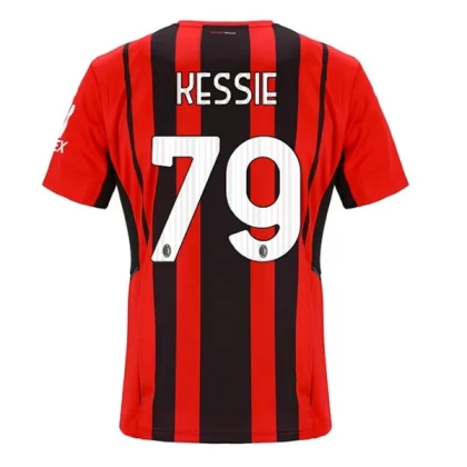 Günstige AC Milan Kessie 79 Heimtrikot 2021-22 2021-22