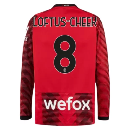 Günstige AC Milan Loftus-Cheek 8 Langarm Heimtrikot 2023/24