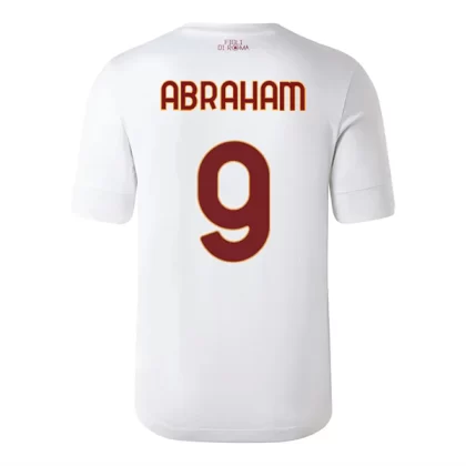 Günstige AS Roma Abraham 9 Auswärtstrikot 2022-23