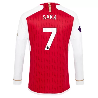 Günstige Arsenal Bukayo Saka 7 Langarm Heimtrikot 2023/24