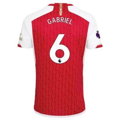 Günstige Arsenal Gabriel 6 Heimtrikot 2023/24