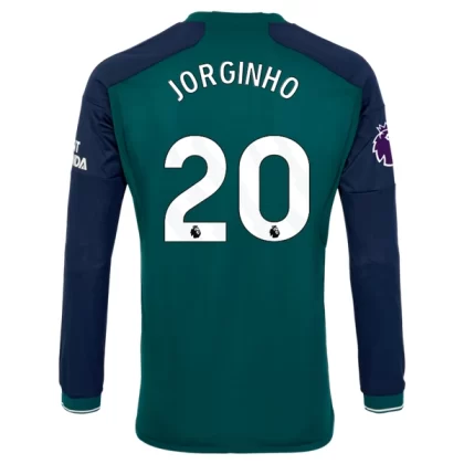 Günstige Arsenal Jorginho 20 Langarm 3. Ausweichtrikot 2023/24