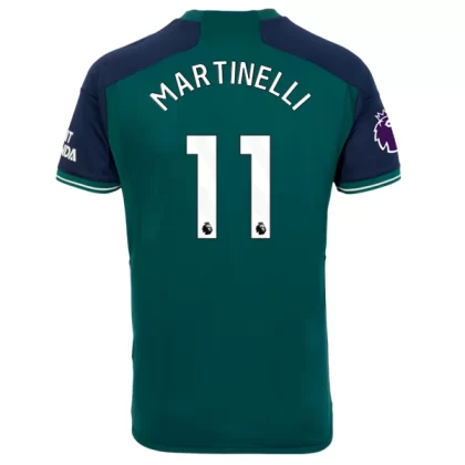 Günstige Arsenal Martinelli 11 3. Ausweichtrikot 2023/24