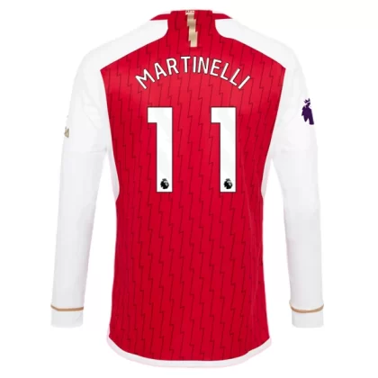 Günstige Arsenal Martinelli 11 Langarm Heimtrikot 2023/24