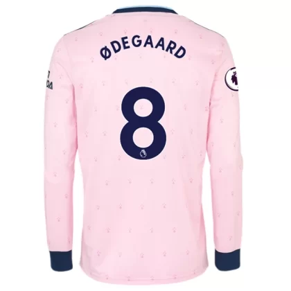 Günstige Arsenal Odegaard 8 Langarm 3. Ausweichtrikot 2022-23