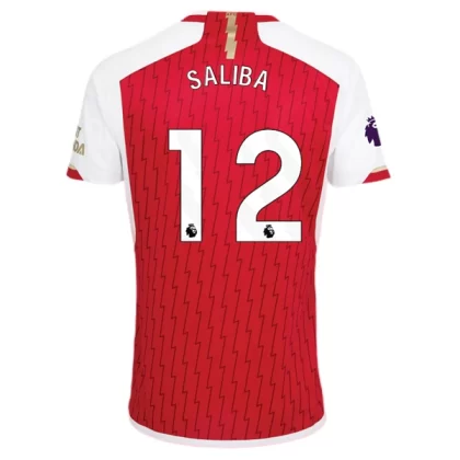 Günstige Arsenal Saliba 12 Heimtrikot 2023/24