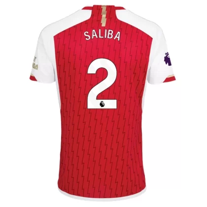 Günstige Arsenal Saliba 2 Heimtrikot 2023/24