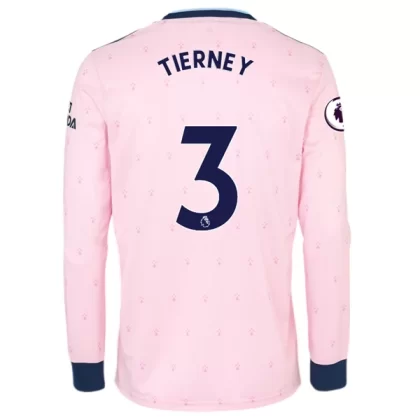 Günstige Arsenal Tierney 3 Langarm 3. Ausweichtrikot 2022-23