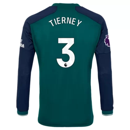 Günstige Arsenal Tierney 3 Langarm 3. Ausweichtrikot 2023/24