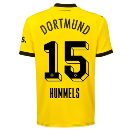 Günstige BVB Borussia Dortmund Hummels 15 Heimtrikot 2023/24