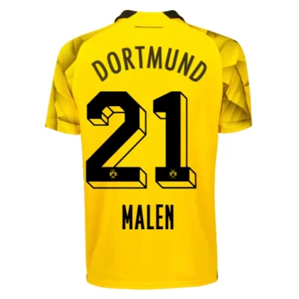 Günstige BVB Borussia Dortmund Malen 21 3. Ausweichtrikot 2023/24