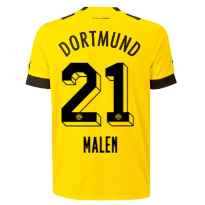 Günstige BVB Borussia Dortmund Malen 21 Heimtrikot 2022-23