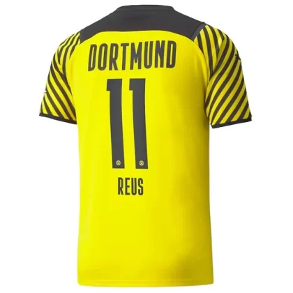 Günstige BVB Borussia Dortmund Marco Reus 11 Heimtrikot 2021-22