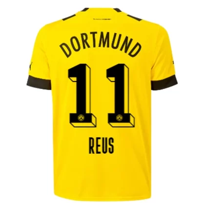 Günstige BVB Borussia Dortmund Marco Reus 11 Heimtrikot 2022-23