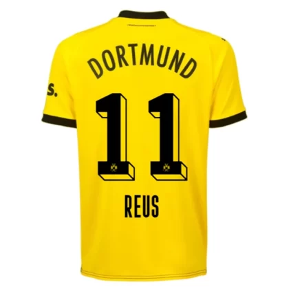 Günstige BVB Borussia Dortmund Marco Reus 11 Heimtrikot 2023/24