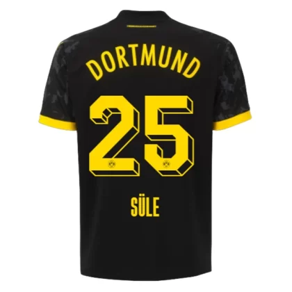 Günstige BVB Borussia Dortmund Sule 25 Auswärtstrikot 2023/24