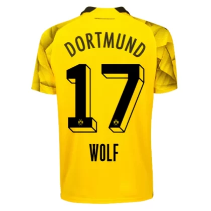 Günstige BVB Borussia Dortmund Wolf 17 3. Ausweichtrikot 2023/24