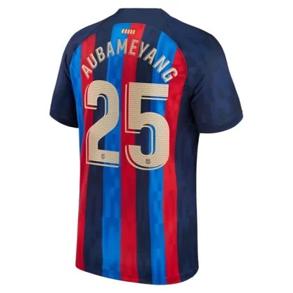 Günstige FC Barcelona Aubameyang 25 Heimtrikot 2022-23