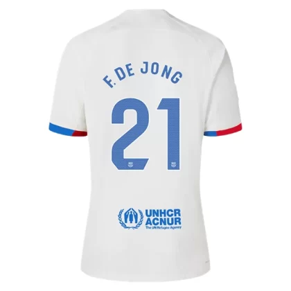 Günstige FC Barcelona F. De Jong 21 Auswärtstrikot 2023/24