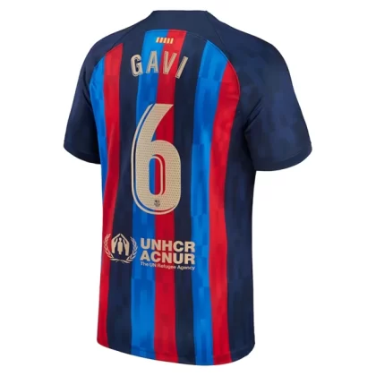 Günstige FC Barcelona Gavi 6 Heimtrikot 2022-23