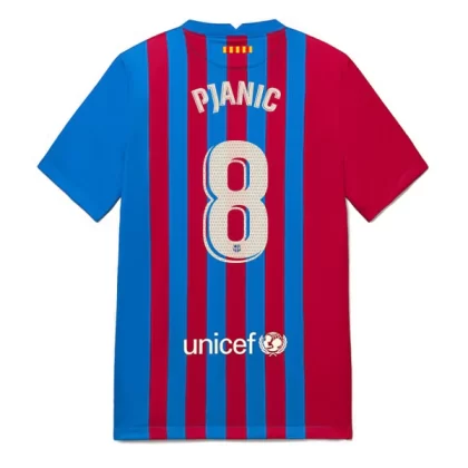 Günstige FC Barcelona Miralem Pjanić 8 Heimtrikot 2021-22