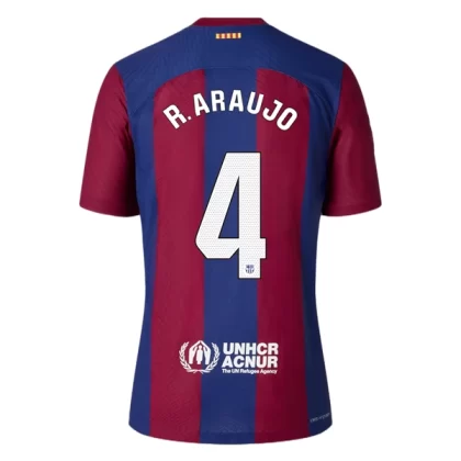 Günstige FC Barcelona R. Araujo 4 Heimtrikot 2023/24