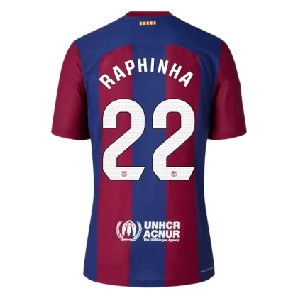 Günstige FC Barcelona Raphinha 22 Heimtrikot 2023/24