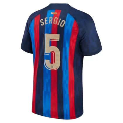 Günstige FC Barcelona Sergio 5 Heimtrikot 2022-23