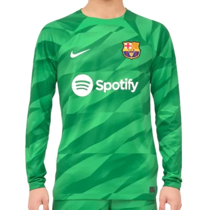 Günstige FC Barcelona Torwart Langarm Heimtrikot 2023/24