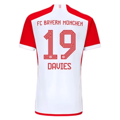 Günstige FC Bayern München Alphonso Davies 19 Heimtrikot 2023/24