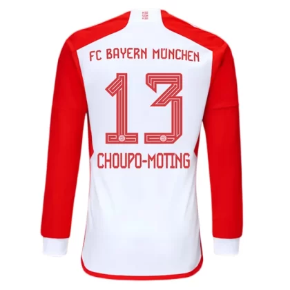 Günstige FC Bayern München Choupo-Moting 13 Langarm Heimtrikot 2023/24