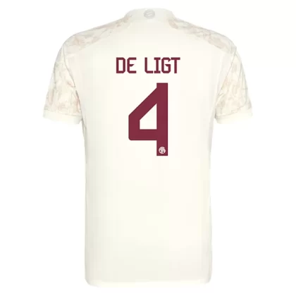 Günstige FC Bayern München De Ligt 4 3. Ausweichtrikot 2023/24