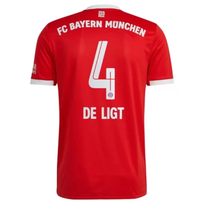 Günstige FC Bayern München De Ligt 4 Heimtrikot 2022-23